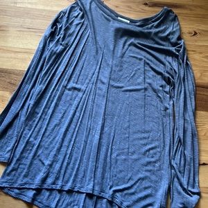 Blue long sleeve shirt